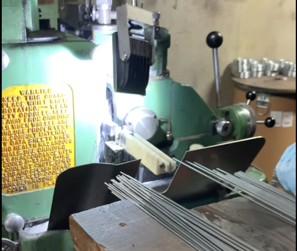 Straighten and cut setup...